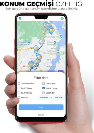 PLUS TAG IOS & Android Uyumlu Airtag Akıllı Gps Takip Cihazı (siyah)