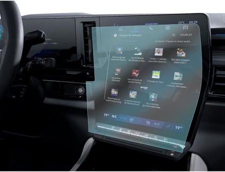 Renault Austral 12 İnç İle Uyumlu Ekran Koruyucu Techno Esprit Alpine