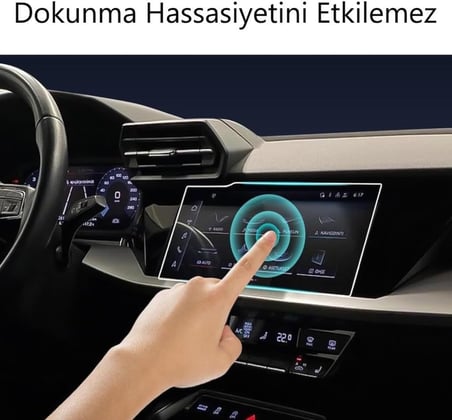 Audi A3 10.1 İnç İle Uyumlu Ekran Koruyucu Multimedya Nano