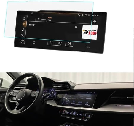 Audi A3 10.1 İnç İle Uyumlu Ekran Koruyucu Multimedya Nano