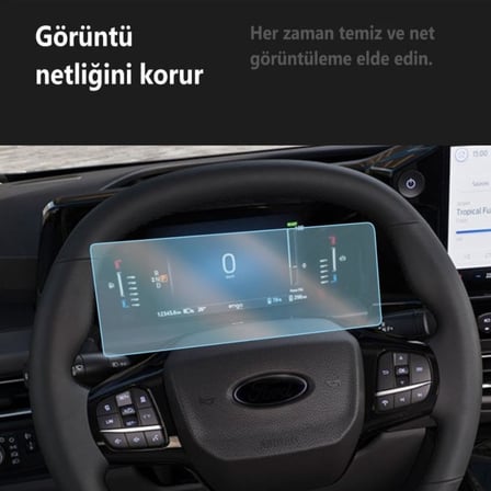 Ford Transit Van Custom 8 İnç İle Uyumlu Ekran Koruyucu Gösterge