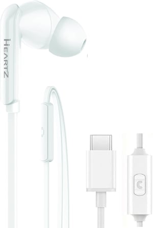 KALIN SİLİKON KABLOLU TYPE C KULAKLIK TÜM TYPEC ÇIKIŞLI CİHAZLARA UYUMLU TAK ÇALIŞTIR TAK KULLAN BLUETOOTH GEREKMEZ MÜKEMEL SES BASS TİZ MİKROFON AAA KALİTE !!! TC21 BEYAZ