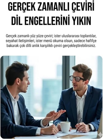 Arpag Import Kameralı Akıllı Gözlük, Bluetooth Bağlantılı, HD Video Kayıt, Yapay Zeka Destekli