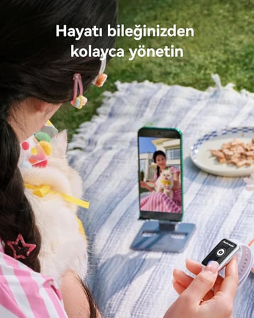 Band 11 Akıllı Saat, 1.62″ AMOLED Ekran, 1500 nit, Spor ve Aktivite Takibi, Kalp Atış Hızı ve SpO2 Ölçümü, 14 Güne Varan Pil Ömrü, Duygusal Zindelik Özellikleri, 5 ATM Suya Dayanıklılık, Siyah
