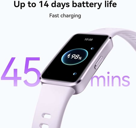 Band 10 Akıllı Saat – Yapay Zeka Destekli Spor Takibi, Profesyonel Düzeyde Uyku Analizi, Uyku Nefes Farkındalığı, 14 Güne Kadar Pil Ömrü, iOS ve Android Uyumlu, Siyah