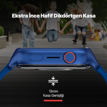 Kidi GPS 4G Sim Kartlı Akıllı Çocuk Saati, 2KSW02 (Okyanus Laciverti)