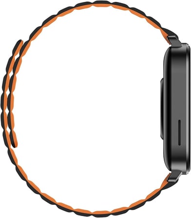 HiWatch Talk 2 AMOLED Ekran Android ve iOS Uyumlu Da Fit Uygulama Destekli Manyetik Kayışlı Akıllı Saat Siyah