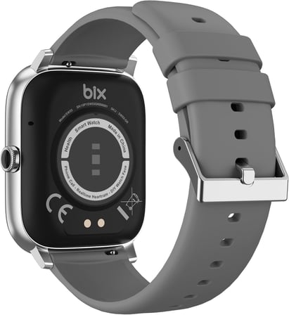 SW03 2.01” TFT Geniş Ekran, Spor Sağlık Takibi ve Bluetooth 5.2 Telefon Görüşme Özellikli IP67 Suya Dayanıklı iOS & Android Uyumlu Akıllı Saat (Gri)