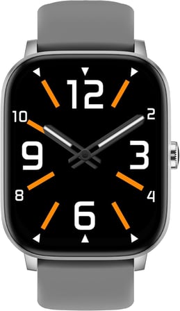 SW03 2.01” TFT Geniş Ekran, Spor Sağlık Takibi ve Bluetooth 5.2 Telefon Görüşme Özellikli IP67 Suya Dayanıklı iOS & Android Uyumlu Akıllı Saat (Gri)