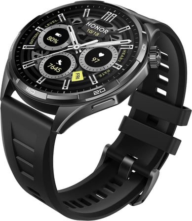 Watch 6 Smartwatch, 35 Günlük Pil, Çift Bantlı GPS, 123 Spor Modu, 3000 Nit AMOLED Ekran, AI Sağlık Taraması - Gölge Siyahı