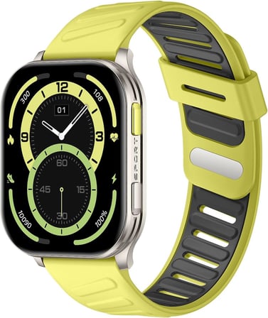 TSW4 47mm Ultra İnce 2.04” AMOLED Ekranlı Akıllı Saat – Dahili LED Fenerli, Bluetooth Aramalı, Nabız & SpO₂ Ölçer, iOS ve Android Uyumlu (Yeşil)