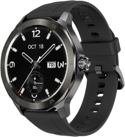 Choice Watch 2 Epic Siyah/Beyaz Değiştirilebilir Kordonlu Akıllı Saat