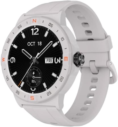 Choice Watch 2 Epic Siyah/Beyaz Değiştirilebilir Kordonlu Akıllı Saat