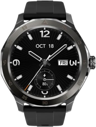 Choice Watch 2 Epic Siyah/Beyaz Değiştirilebilir Kordonlu Akıllı Saat