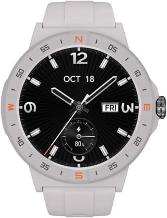 Choice Watch 2 Epic Siyah/Beyaz Değiştirilebilir Kordonlu Akıllı Saat