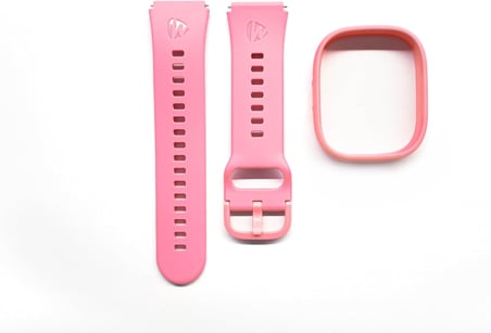 Watch 5 Plus Akıllı Saat Yedek Kayışı – Kasa Kordon Set – Pembe