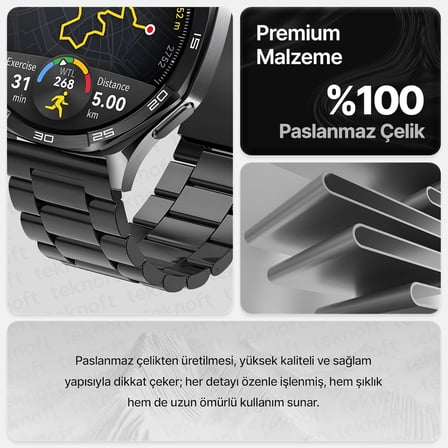 22mm ile Uyumlu Saatler için Paslanmaz Çelik 46mm Baklalı Kordon HUAWEI Watch (GT7 Pro/GT7/GT6 Pro/GT6/GT5 Pro/GT5/GT4/Watch 4 Pro/GT3/GT3 Pro/GT2/GT2 Pro)