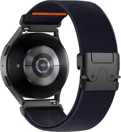 22mm ile Uyumlu Saatler için Steel Loop 46mm Yumuşak Kumaş Kordon HUAWEI Watch (GT6 Pro/GT6/GT5 Pro/GT5/GT4/Watch 4 Pro/GT3/GT3 Pro/GT2/GT2 Pro)