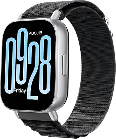 Xiaomi ile Uyumlu Alpin Loop Kumaş Kordon Redmi Watch 5 Active/Lite/Watch S4/2/2Pro/S3/S1/S1Pro/S1 Active için Terletme Yapmayan Nefes Alabilen Konforlu Spor Tasarım Kayış