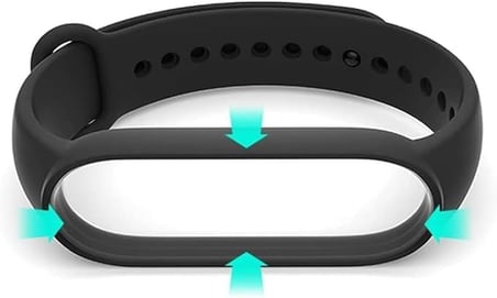 Xiaomi Mi Band 3 4 5 6 7 ile uyumlu Saat Kayışı Ent Kaliteli Xiaomi Mi Band 3 4 5 6 7 ile uyumlu Spor Saat Kontrast Renkli Termoplastik