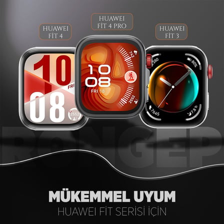 [Sport Loop] Huawei Watch Fit 5/Fit 5 Pro/Fit 4/Fit 4 Pro/Fit 3 ile Uyumlu Kumaş Kordon Yumuşak ve Konforlu Fit5 Kordonu Cırt Cırtlı Nefes Alabilen Terletmeyen Fit 5 Pro Kordon