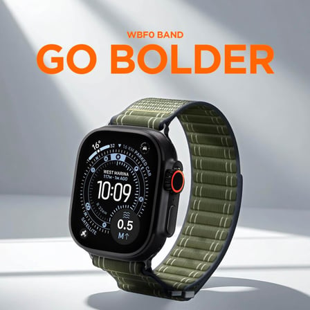 Apple Watch 49/46mm Ultra 4/3/2/1 / Seri 12/11/10 ile Uyumlu Kordon Kayış Band WBF0 Green - AMP10142