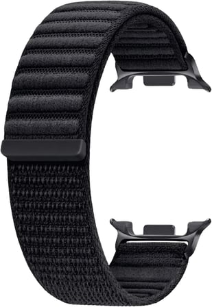 Samsung Galaxy Watch 9 / Watch 8 (40mm/44mm) ve Watch 8 Classic (46mm) Uyumlu Nylon Loop Velcro Kumaş Kordon – Dinamik Lug Sistemi, Ayarlanan Cırt Cırtlı, Ultra Hafif Sport Loop Kayış