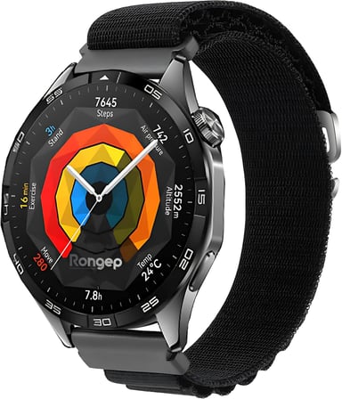 [Travel Loop] Huawei ile Uyumlu 22mm Kordon GT6/GT6 Pro/GT Runner 2/GT5/GT5 Pro/GT4/GT3/GT3 Pro 46mm için Naylon Dokuma GT6 Pro Kordon Konforlu Tasarım GT6 46mm Kordonu