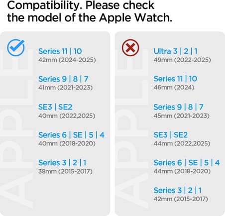 Apple Watch 42mm Seri 12/11/10 ile Uyumlu Kordon Kayış Band Modern Fit Rose Gold - 061MP25944