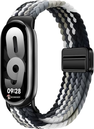 [Örgü Loop] Xiaomi Mi Band 10/9/8 ile Uyumlu Kordon Manyetik Toka Mekanizmalı Yumuşak ve Konforlu Smart Band10 Kordon Terletmeyen Hafif ve Elastik Kumaşlı Mi Band 10 Kordonu