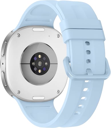 Samsung Galaxy Watch 9/8 (40mm/44mm) ve Watch 8 Classic (46mm) ile Uyumlu Hafif ve Yumuşak Oluklu Tasarım Spor Silikon Kordon