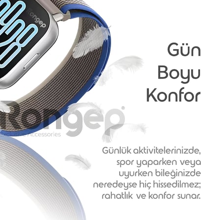 Xiaomi ile Uyumlu Travel Loop Kumaş Kordon Redmi Watch 5 Active/5 Lite/Watch S4/2/2Pro/S3/S1/S1Pro/S1 Active için Tere Dayanıklı Nefes Alan Konforlu ve Rahat Tasarım Kayış