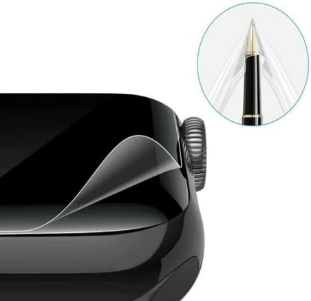 Apple Watch 11 42mm İle Uyumlu Ekran Koruyucu, Tam Kaplayan Akıllı Saat Koruması, Çizilmeye Dayanıklı Tpu Koruma 2 Adet, Hd Şeffaf