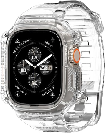 Rugged Armor Pro Hülle mit Armband Kompatibel mit Apple Watch Ultra 2 (2023) / Ultra (2022) 49mm
