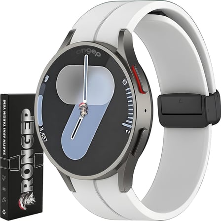 Samsung ile Uyumlu Spor Tasarım Flex Loop 20mm Kordon Galaxy Watch 7/6/5/4 Serisi için Galaxy Watch 7 Kordon (40mm/44mm) Watch 6/4 Classic (47/43/42mm) Watch 5 Pro Uyumlu