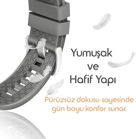 [Strip Loop] Huawei ile Uyumlu 22mm Kordon GT6/GT6 Pro/GT Runner 2/GT5/5 Pro/GT4/GT3/3 Pro 46mm için Yumuşak Silikonlu GT6 Pro Kordon Yüzeyi Şerit Görünümlü GT6 46mm Kordonu