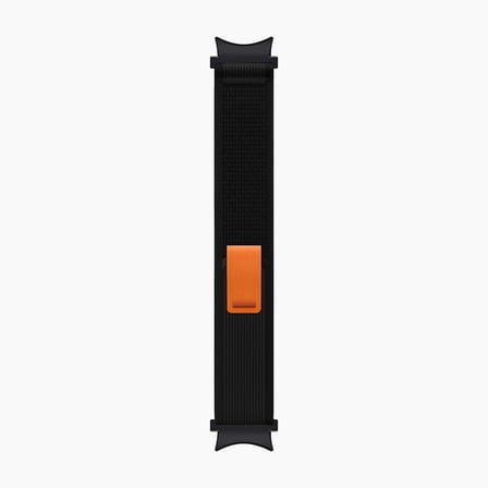 Samsung Galaxy Watch 7/6/5/4/FE Serisi (40mm/44mm) Watch 6/4 Classic (47mm/43mm/42mm) Samsung Watch 5 Pro 45mm İçin Hafif ve Bileği Rahatsız Etmeyen 20mm Kavisli Trail Loop Kumaş Kordon