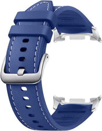 Galaxy Watch8 Hibrit Deri Kordon S/M/L Lacivert