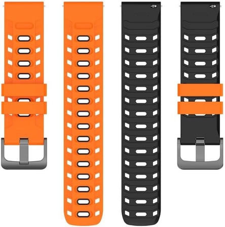 [Mecha Loop] Huawei ile Uyumlu 22mm Kordon GT7/GT7 Pro/GT6/6 Pro/Runner 2/GT5/5 Pro/GT4/GT3 46mm için Çift Renkli GT7 Pro Kordonu Yumuşak Dokulu Nefes Alabilen GT7 46mm Kordon