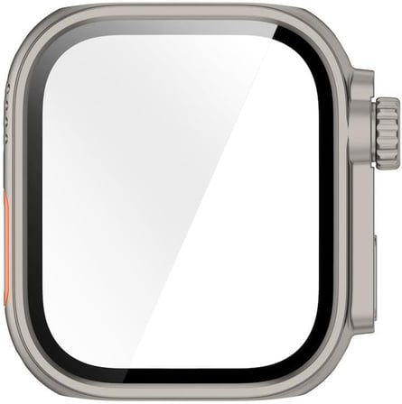 [Change-Case] Huawei Watch Fit 5 Pro için 2’si 1 Arada Sert Polikarbonat Kasa Koruyucu Dokunma ve Netliği Etkilemeyen Darbelere ve Çizilmeye Karşı Fit 5 Pro Ekran Koruyucu Kılıfı (Titanium)