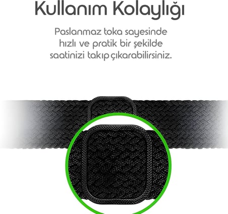[Classical Loop] Xiaomi Redmi Watch 6/5/4/Mi Band 10 Pro/9 Pro/8 Pro ile Uyumlu Örgü Kordon Konforlu Mi Band 10 Pro Kordon Terletmeyen Elastik Kumaşlı Redmi Watch 6 Kordonu