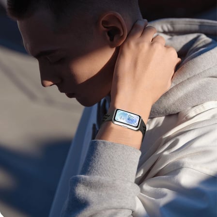 [Air Loop] Huawei Band 11/11 Pro ile Uyumlu Kordon Delikli Tasarım Manyetik Tokalı Huawei Band 11 Kordon Terletmeyen Yumuşak Silikonlu Nefes Alabilen Huawei Band 11 Pro Kordonu
