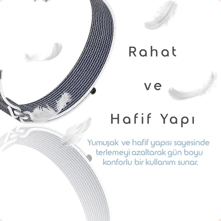 [Hook Loop] Huawei Watch Fit 5/Fit 5 Pro/Fit 4/Fit 4 Pro/Fit 3 ile Uyumlu Kordon Cırt Cırt Tasarım Fit 5 Kordon Nefes Alabilen Terletmeyen Kumaşlı Huawei Fit 5 Pro Kordonu