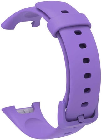 40mm Xiaomi Mi Band 7 Pro & Galaxy Watch Uyumlu Silikon Spor Kordon – Ayarlanabilir Tokalı Kayış – Siyah