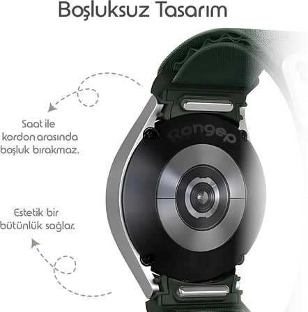 Yeni Nesil Bağlantı Alpine Loop 20mm Kordon Samsung ile Uyumlu Galaxy Watch 7/6/5/4 Serisi için Galaxy Watch 7 Kordon (40mm/44mm) Watch 6/4 Classic (47/43/42mm) Watch 5 Pro Uyumlu