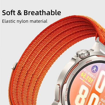 [Cloud-Feel] Huawei ile Uyumlu 22mm Kordon GT6/GT6 Pro/GT Runner 2/GT5/GT5 Pro/GT4/GT3/GT3 Pro 46mm için Naylon Dokuma GT6 Pro Kordon Terletmeyen Nefes Alabilen GT6 46mm Kordonu