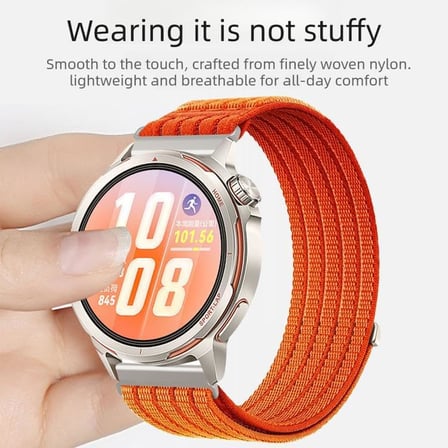 [Cloud-Feel] Huawei ile Uyumlu 22mm Kordon GT6/GT6 Pro/GT Runner 2/GT5/GT5 Pro/GT4/GT3/GT3 Pro 46mm için Naylon Dokuma GT6 Pro Kordon Terletmeyen Nefes Alabilen GT6 46mm Kordonu