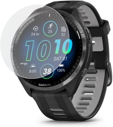 Garmin Forerunner 965 İle Uyumlu Ekran Koruyucu, Tam Kaplayan Akıllı Saat Koruması, Çizilmeye Dayanıklı TPU Koruma 2 Adet, HD Şeffaf