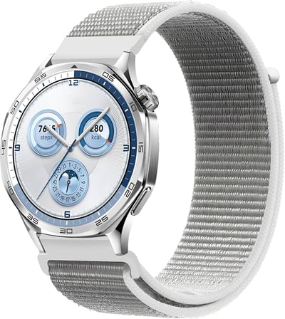 22mm ile Uyumlu Saatler için Hasır 46mm Yumuşak Naylon Kordon HUAWEI Watch (GT7 Pro/GT7/GT6 Pro/GT6/GT5 Pro/GT5/GT4/Watch 4 Pro/GT3/GT3 Pro/GT2/GT2 Pro)