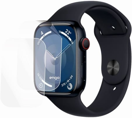 Apple Watch 9 45mm İle Uyumlu Ekran Koruyucu, Tam Kaplayan Akıllı Saat Koruması, Çizilmeye Dayanıklı Tpu Koruma 2 Adet, Hd Şeffaf